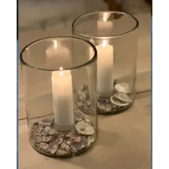 Glas Lysestage - Clear