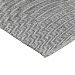 Gulvtæppe Herringbone Grey - Flere størrelser
