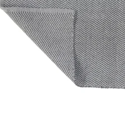 Gulvtæppe Herringbone Grey - Flere størrelser