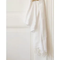 Hamam dobbelt lag håndklæde White - 195x95 cm