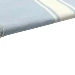 Himmelblåt stribet Hamam håndklæde