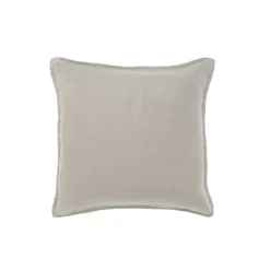 Julie pudebetræk hørfarvet 45x45 cm