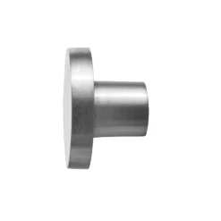 Knop mat stål Ø3 cm