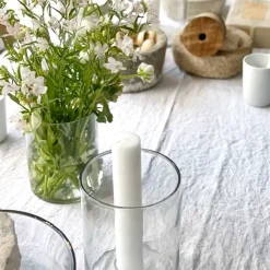 Lille Cylinder glas vase - Clear