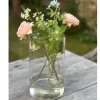 Mellem Cylinder glas vase - Clear