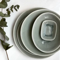 Middagtallerken grøn MAGUELONE