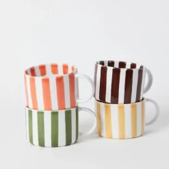 Monica Grøn Kaffekop m. underkop