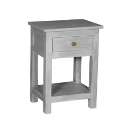 Natbord Mørk Grå - Højde 60 cm