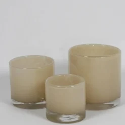 Nilla Pannacotta Fyrfadsstage 8 cm