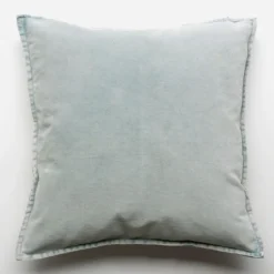 Pip Aqua Stonewashed velour 50x50 cm