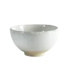 Skål i sandfarvet keramik Wabi