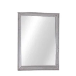 Spejl Lys Grå - 50x70 cm