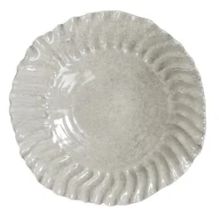 Stor pastatallerken beige DASHI