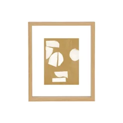 Svæveramme, minimalistisk natural, 20x25 cm