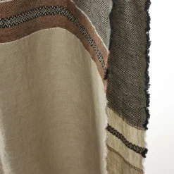 Throw 110x180 Beeswax stripe