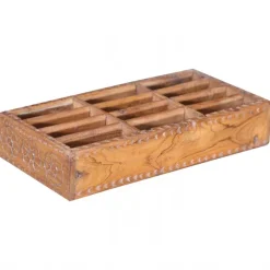 Trækasse med små rum