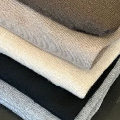 Tynd strik med cashmere - Off white