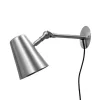 Vala Flex Væglampe, børstet stål