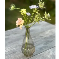 Vase i genbrugs glas