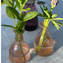 Vase i genbrugs glas