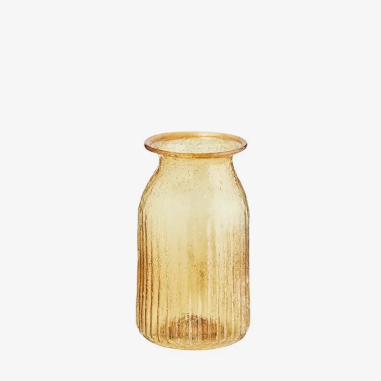 Vase i genbrugs glas