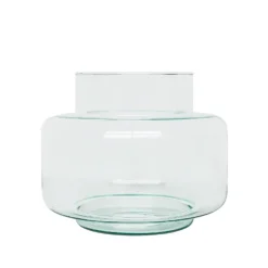 Vase i genbrugsglas
