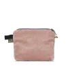 Velour pung Small - Rosa