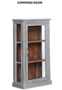 Vægskab TT06 - 47x21x82 cm Lysgrå