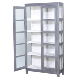 Vitrineskab TT183 92x38x183 cm