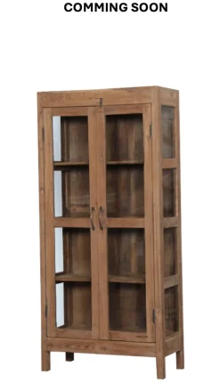 Vitrineskab TT70 68x33x143 cm